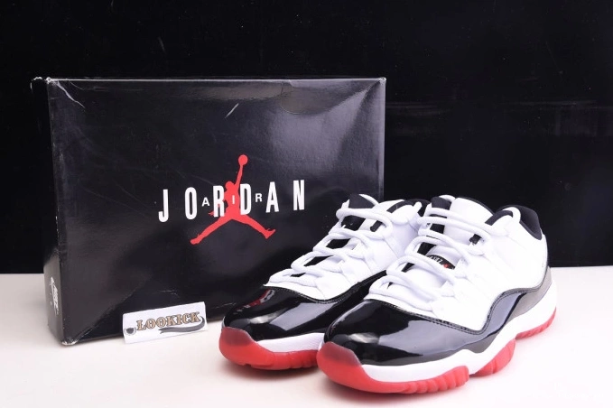 Rep AV2187-160 Bred Air Jordan 11 Retro Low Concord 0710